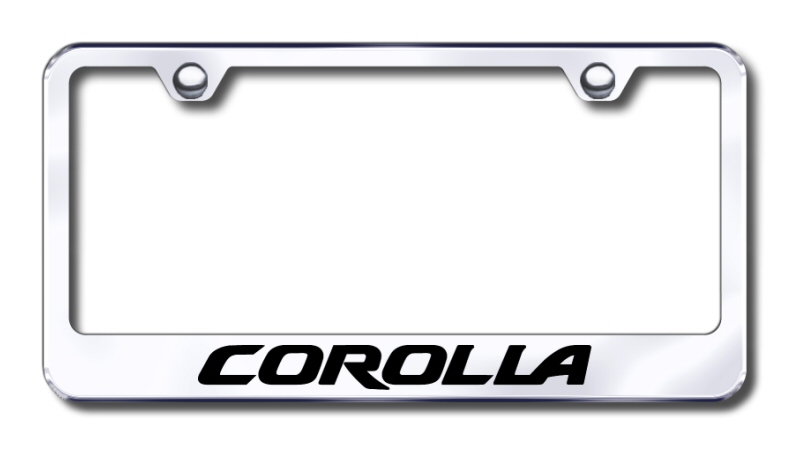 thumbnail interactive-video image 1 of 3D Stainless Steel Front License Plate Frame For Toyota - Sports Style 1 of 2