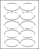2" X 3 1/4" OVAL - White - 100 sheets per box 2" X 3 1/4" OVAL - White - 100 sheets per box