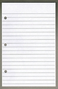 8.5" x 5.5" LITTLE BINDER FILLER SHEETS