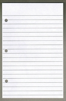8.5" x 5.5" LITTLE BINDER FILLER SHEETS