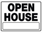 OPEN HOUSE SIGN 20 X 24 PLASTIC OPEN HOUSE SIGN 20 X 24 PLASTIC