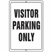 843486 12 X 18 VISITOR PARKING ALUMINUM