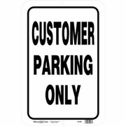 843487 12 X 18 CUSTOMER PARKING ALUMINUM