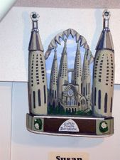 "Barcelona" original artwork by Susan Baker