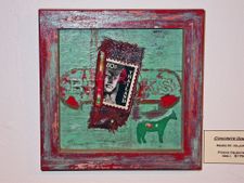 "Concrete Dolls" original artwork by Marie St. Hilaire