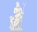 Hades and Cerberus Greek God Statue Figurine