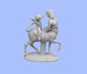 Older Centaur and Eros Louvre Reproduction Figurine