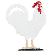 Rooster Garden Weathervane