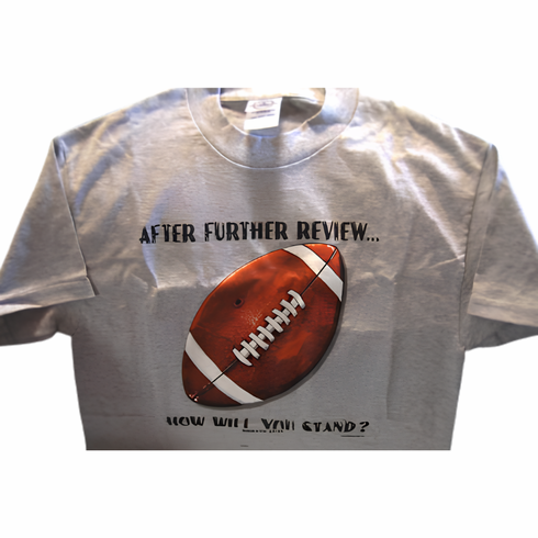 After Further Review. How will you stand? Romans 14:12 T-Shirt