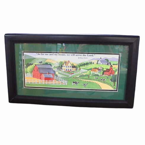 American Farm Print By Judy Osbury