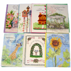 Assorted Deluxe Greeting Cards - Pack of 15