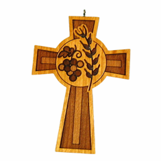 Bread & Wine Large Cross-7C-L