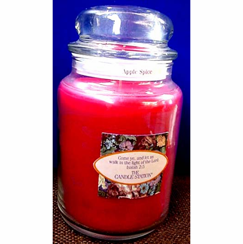 Candle In A Jar--Apple Spice
