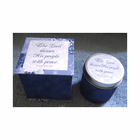 Candle In Tin