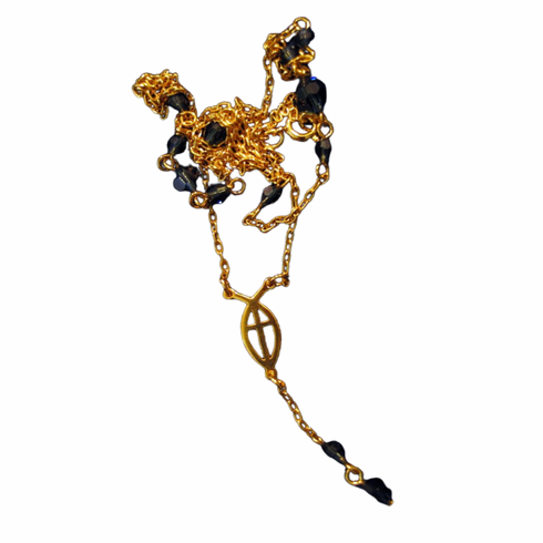 Cross Fish Pendant