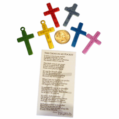 Cross in My Pocket -Anodized- pack of 10