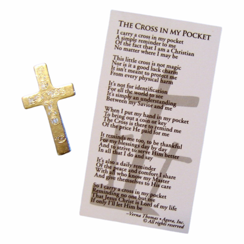 Cross in My Pocket - Bulk Orders of 200