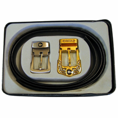 Divinity Men's Belt Gift Set
