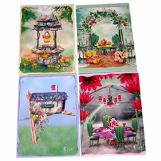 Express Yourself- Blank  Cards-16 Exquisite Cards