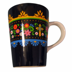 Flower & Cross-Large Mug