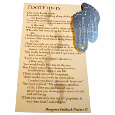 Footprints - pack of 10