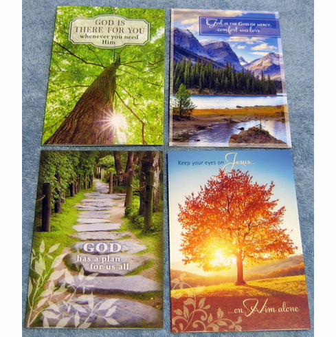 God's Comfort Encouragement- 12 Greeting cards