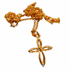 Goldplated Cross Pendent