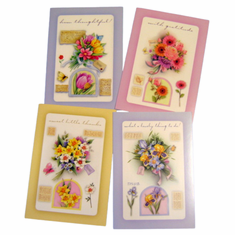 Good Cheer Thank You-12 Greeting Cards