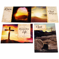 He is Risen - Easter- 12 Greeting Cards