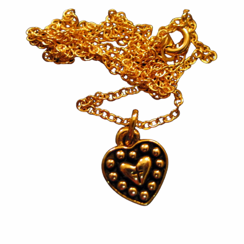 Heart In Heart Goldplated Pendent