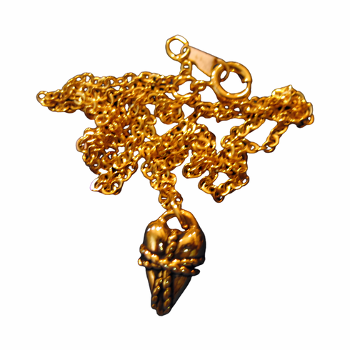 Heart With Rope Around-Pendant