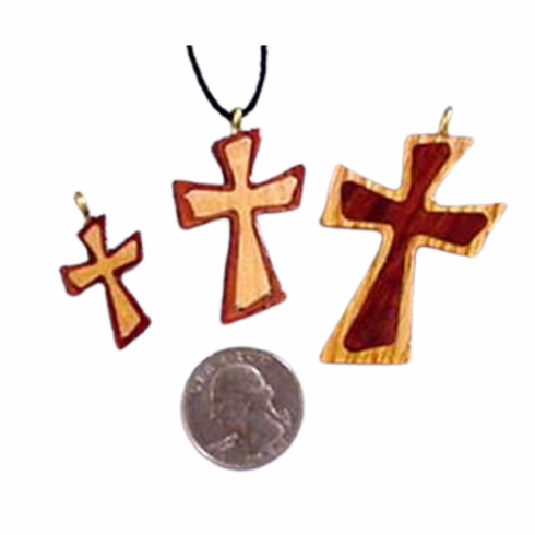 Inlaid Maple On Maple Cross