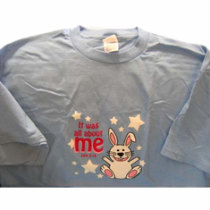 "It was all about me" John 3:16 Adult T-shirt