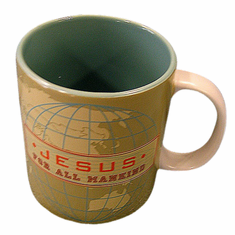 Jesus Big Mug-For All Mankind-Pack of 3