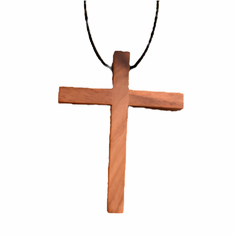 Large Wood Pendant-34B