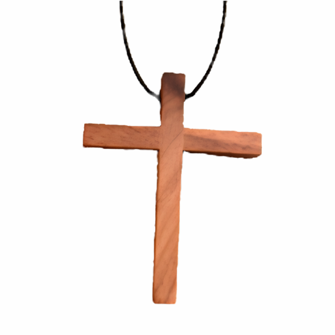 Large Wood Pendant-34B