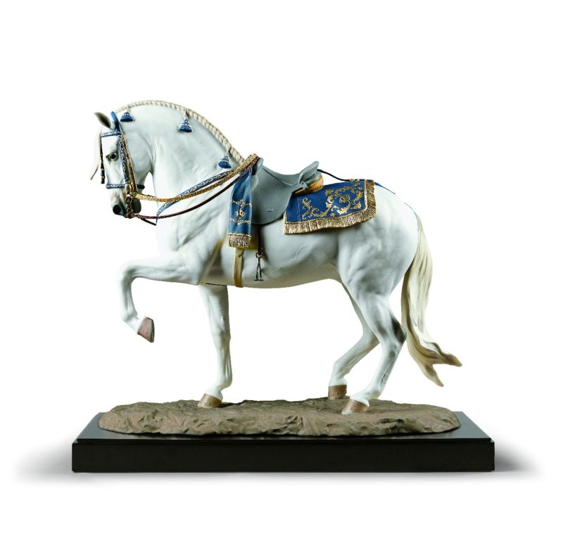Lladró 馬の置物 大型 01002007 Spanish pure breed (L.E.)