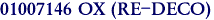01007146 OX (RE-DECO)