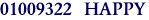 01009322  HAPPY