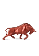 01009729 Bull Metallic red