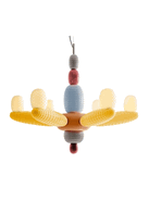 01024302 Soft Blown Chandelier. Yellow (US)