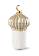 Lladro 01040313 Majestic Nights candle - A Secret Orient (cream)