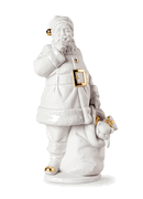 01009734 Santa is here White-gold