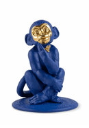 01009548 Little monkey (blue-gold) (L.E.)