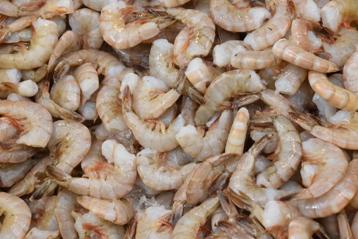 5 lb. Box Of Medium Shrimp! ( 3140 per lb)