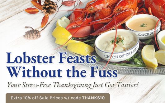 Lobster Feasts Without the Fuss | Your Stress-Free Thanksgiving Just Got Tastier!