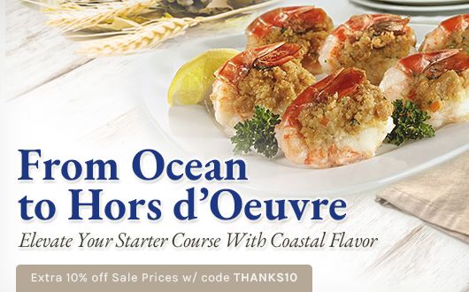 From Ocean to Hors dOeuvre | Elevate Your Starter Course With Coastal Flavor