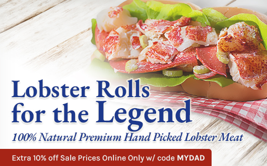 Lobster Rolls For the Legend | 100% Natural Premium Hand Picked Lobster Meat