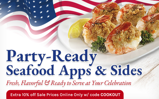 Party-Ready Seafood Apps & Sides | Fresh, Flavorful & Ready to Serve at Your Celebration