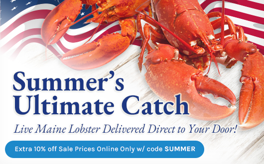 Summer’s Ultimate Catch | Live Maine Lobster Delivered Direct to Your Door!